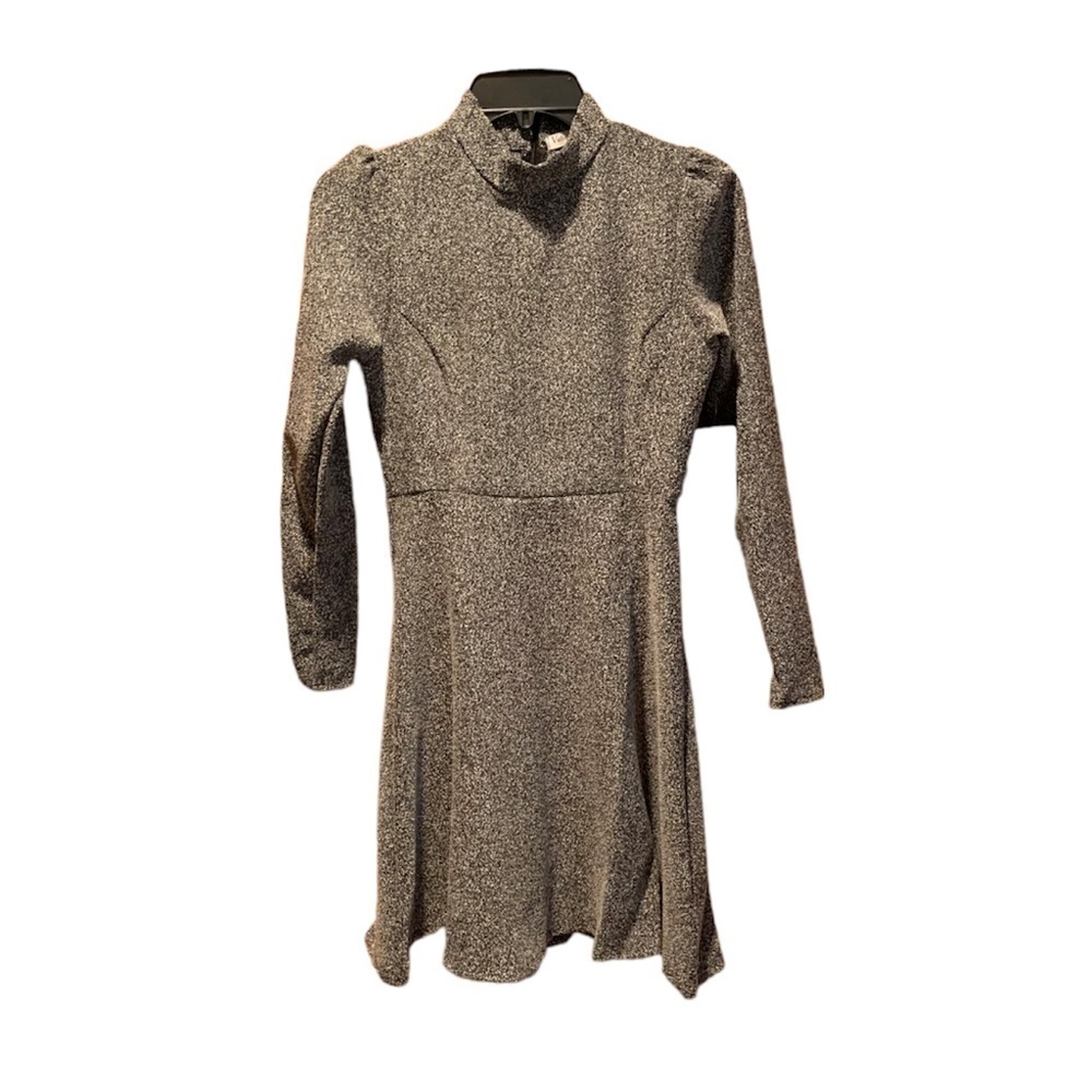 Velvet Torch Mock Neck Fit and Flare Dress Medium NWT